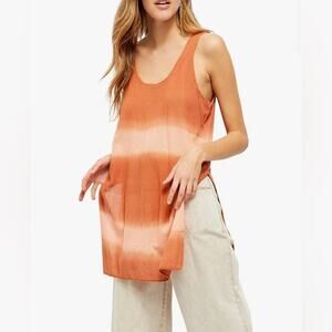 Free People Joni Maxi Tee Tunic size Medium